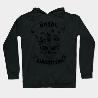 ROYAL AIRSOFTERS BLACK Hoodie